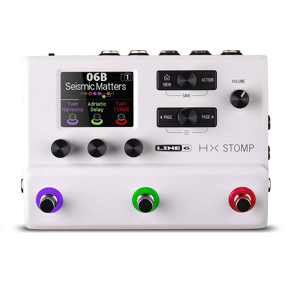 Line 6 HX Stomp specjalna edycja biała : Amazon.pl